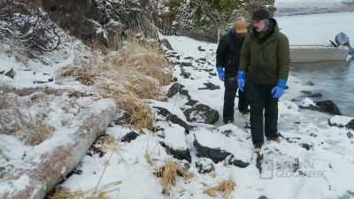 It is dangerous where
we get wood of because - Life Below Zero: First Alaskans