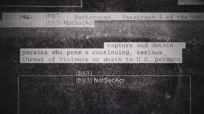 It was decided
the CIA would be responsible - The Forever Prisoner