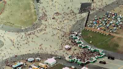 It definitely added to increased
ground temperatures. - Woodstock 99: Peace Love and Rage