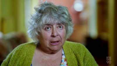 It did alarm
the au pair girls initially, - Miriam Margolyes: Australia Unmasked