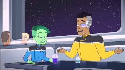 -It did?!
-Yes. I mean,
who has time for romance - Star Trek: Lower Decks