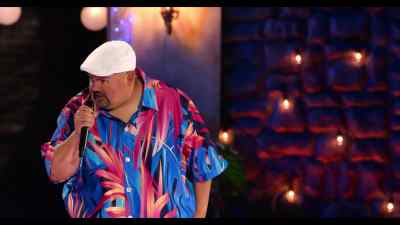 It didn't say,
"Likes to ride a donkey, George Lopez," - Gabriel Iglesias: Legend of Fluffy