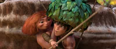 It didn't step in your trap-y thing. - The Croods