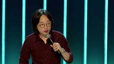 It dispenses foam,
which is just soap - Jimmy O. Yang: Good Deal