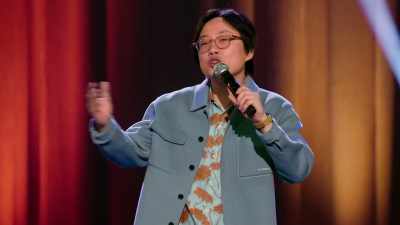 It dispenses foam,
which is just soap - Jimmy O. Yang: Guess How Much?