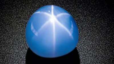 It displays
the six pointed star, - History's Greatest Heists with Pierce Brosnan