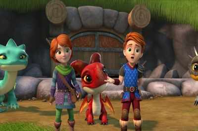 It does. Aggro set those fires
to protect the sheep from wolves. - Dragons: Rescue Riders