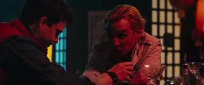 It does burn, though.
[coughs] - Vicious Fun