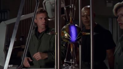 It does not wish to be removed. - Stargate SG-1