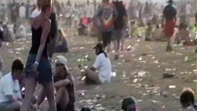 It does seem like
mass psychosis, - Woodstock 99: Peace Love and Rage