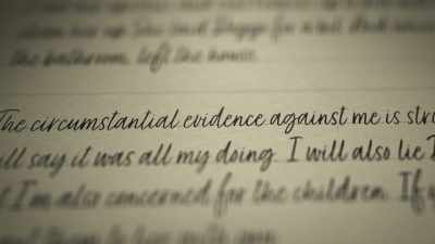 It doesn't feel like the thing
a normal person would say. - The Murder of Sandra Rivett