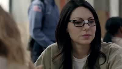 It doesn't feel right to be eating while she's in there. - Orange Is the New Black