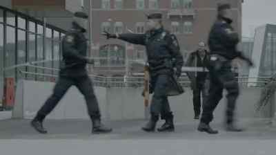 It doesn't matter as long
as they see the police board - The Bridge
