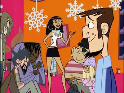 It doesn't matter that you
got me a crappy present. - Clone High