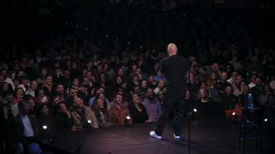 It doesn't say "Hanes," it says "Nanes." - Jo Koy: Live from Brooklyn