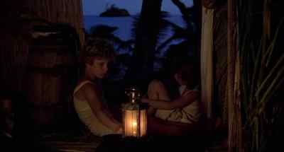 "It doesn't scare them away.
It brings 'em to the top..." - The Blue Lagoon