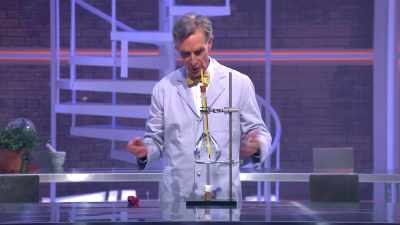 It doesn't tell you whether or not
the food is healthy, - Bill Nye Saves the World