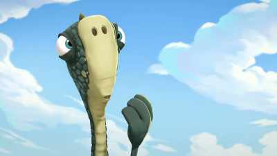 It doesn't? That means
my super sniffer still works? - Gigantosaurus
