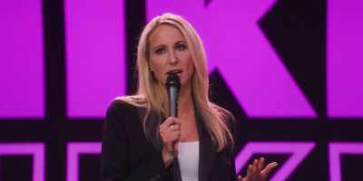 It was double scary.
It was in a haunted house and I... - Nikki Glaser: Bangin'