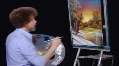 It drives my director crazy,
that's the first. - Bob Ross: Happy Accidents, Betrayal & Greed