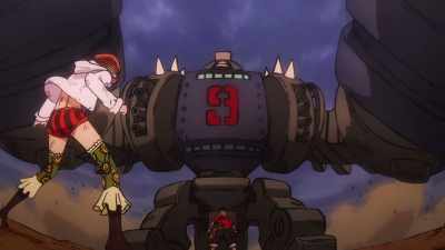 It ends here!
Now, let me see you struggle! - One Piece: Stampede