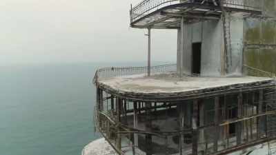 It even has its power,
but it's out in the water - Mysteries of the Abandoned