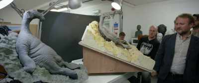It was eventually decided
to build the sea cow, - The Director and the Jedi