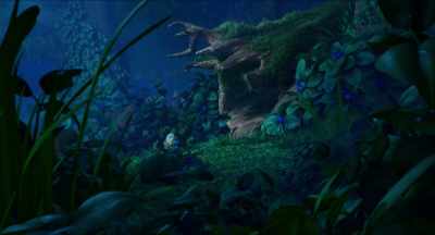It feels like nighttime,
but it's a safe nighttime. - Smurfs: The Lost Village
