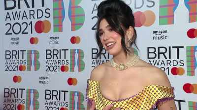 It feels so nice to be
celebrating British music. - Dua Lipa: Elevating