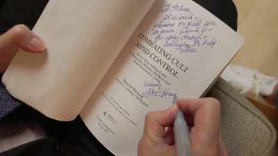 -It feels scary to call yourself
a "cult survivor," right, - Impact x Nightline