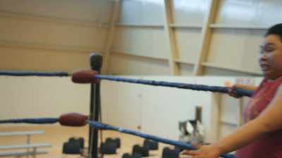 It felt like I was
myself in that ring. - The Wrestlers