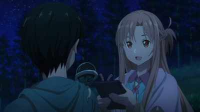 It felt odd just getting something from you,
so here's something from me. - Sword Art Online: The Movie – Ordinal Scale