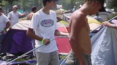 It felt really young.
Lotta of white boys - Woodstock 99: Peace Love and Rage