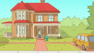 It was finally time to go home. - El Deafo
