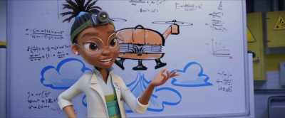 It flies around
and sucks up clouds, - PAW Patrol: The Movie