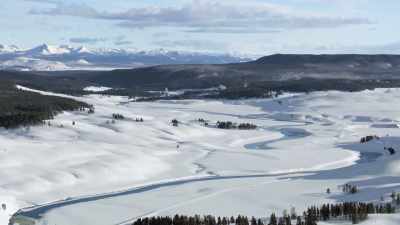 It flows with a wildness that's
disappearing from america. - Epic Yellowstone