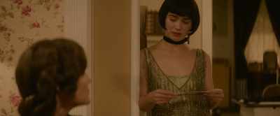 It was for my brother.
I wrote it when we first arrived. - The Chaperone