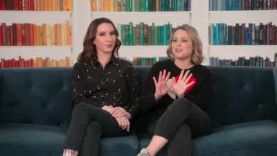 -It gets me every time.
-[imitates siren] - Get Organized with The Home Edit