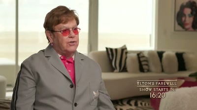It gives me energy, - Elton John Live: Farewell from Dodger Stadium
