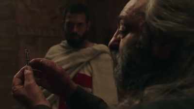 It goes on something. - Knightfall