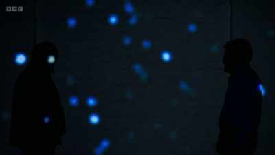 It goes up to 5,000 kilometres
per second, much faster, - Secrets of Size: Atoms to Supergalaxies