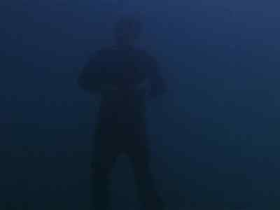 - It got John! Give me the spear gun!
- It's on the bottom. - Red Water