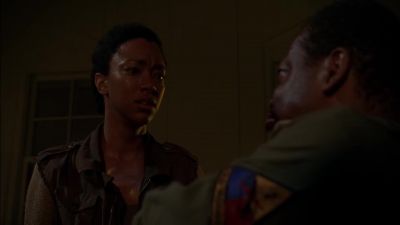 It happened at the food bank. - The Walking Dead