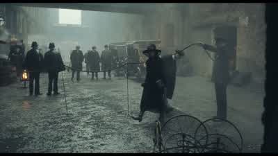 It happened at, uh, exactly 7 a.m. - Peaky Blinders