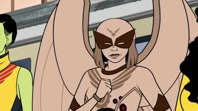 It is her,
and she's here to save you. - Birdgirl