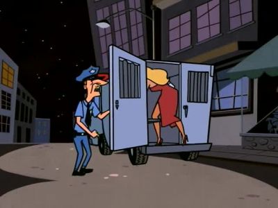 It was her, officer! - Johnny Bravo