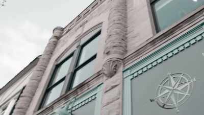 It was here in this building
on Main Street that Madonna, - Madonna and the Breakfast Club