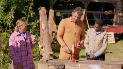 It holds a candle.
A good first effort, albeit rough. - Handmade: Britain's Best Woodworker