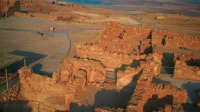 It houses a barracks
and armory. - Dead Sea Scrolls: The Doomsday Prophecy