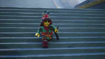 It is I, a completely
uninjured Mucoid Warrior, - LEGO Ninjago: Dragons Rising